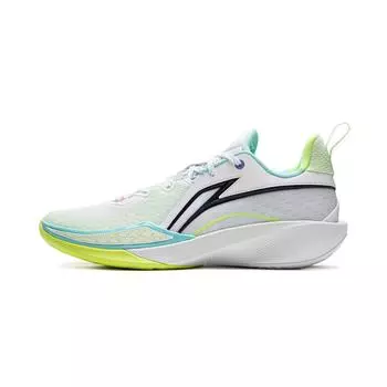 LiNing Flash Ling 2 Bounce Tech Basketball Shoes Men s Low-Top Anti-Twist Wear-Resistant Grip Support Cushion Non-Slip Breathable ABAV009-3 43
