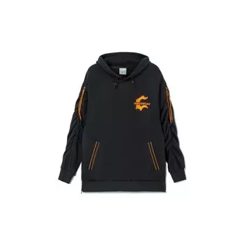 LiNing Sport Fashion Series Пуловер с цветными блоками Толстовка с длинными рукавами Топы унисекс Черный AWDRG05-2 S