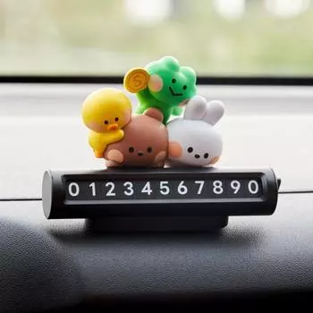 Линия Друзья Мини Ночь Фигура Номер Номер вывеска