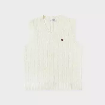 Линия Friends Made by Brown Knit Best цвета слоновой кости (M-L)