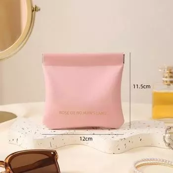 Линия передачи данных для губной помады, Bluetooth-гарнитура, сумка для хранения, косметичка, зарядное устройство, самозакрывающаяся сумка для шрапнели, портативные косметички белый