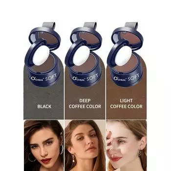 Линия роста волос Артефакт Контур Заполнение Лба Линия роста волос Грязь Украшения для волос Тени Пудра Водостойкая и устойчивая к поту