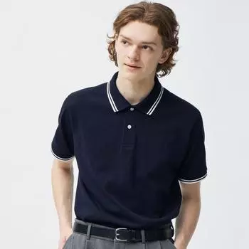 Линия рубашки-поло GU by Uniqlo Dry с короткими рукавами