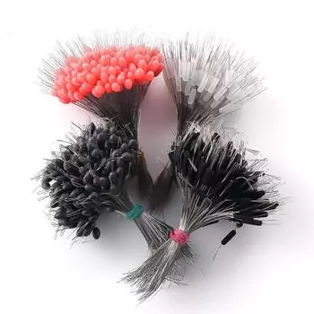 Линия сопротивления цилиндрический овальный прозрачный космический боб силиконовый рыболовный поплавок рыболовный поплавок white-M Cylindrical