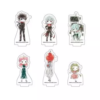Link Carnation Petal 04 10th Anniversary Art Acrylic Petit Stand Box of 6 Ver. [Graph Illustration]