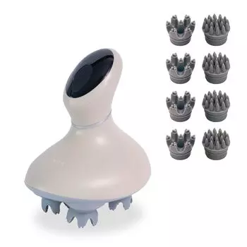 LINKA Head Scalp Spa Head Spa Scalp Care Электрическая щетка для кожи головы Водонепроницаемая щетка для головы Игольчатая головка для кожи головы Эстетика Уход за кожей головы Расслабление Красота