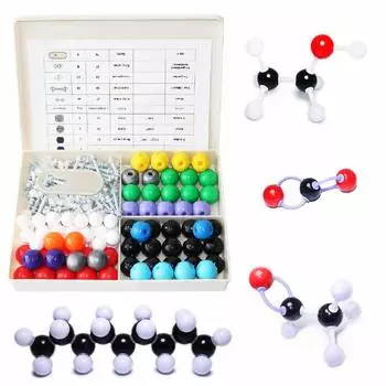 LINKTOR Chemical Molecule Model Student or Teacher Set for Organic and Inorganic Chemistry Increase Motivation to Learning and Cultivating Space