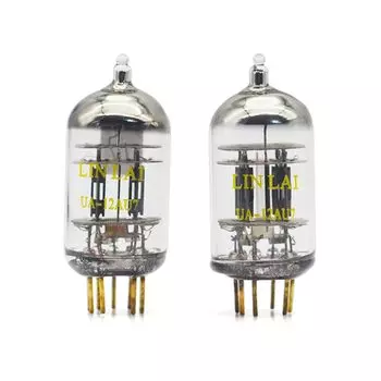 LINLAI Medium Mute In Triode Vacuum HiFi Lamp Electronic Tube Class Pairing для аудиоусилителя 12AU7/ECC82