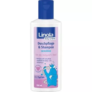 Linola Baby & Kids Sensitive Шампунь и средство для душа 200 мл