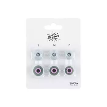 LINSOUL Kiwi Ears Flex силиконовые HIFI вкладыши для наушников Подходят для проводных и беспроводных наушников Лучшая звукоизоляция Не выпадают из ушей
