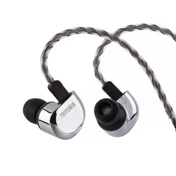 Linsoul Tripowin Ruta10 Dynamic Earphones (Silver)