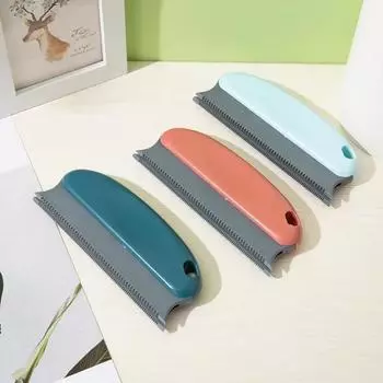 Lint Remover Clothes Grainer Use Pet Hair Remover Brush Hairs Shaver Tools Clothing Sofa Cleaning Removal Household Removes Home темно-синий