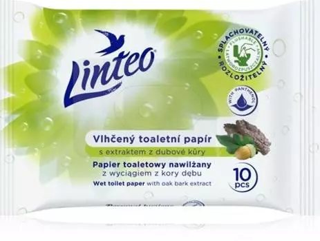 Linteo Wet Toilet Paper papier toilette humide TU прозрачный