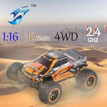 Linxtech 16889A 1/16 30 км/ч 4WD Радиоуправляемая машина Big Foot бесщеточный 2.4G ad alta синий