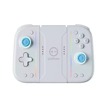 LinYuvo беспроводной контроллер-переключатель KS52 для Nintendo NS/OLED, беспроводной контроллер-джойстик с регулируемой вибрацией и большой батареей