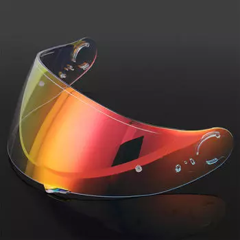 Линза шлема заменяет прочный козырек серебряный