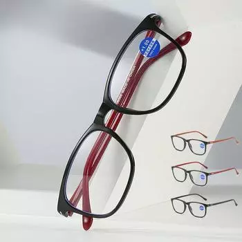 Линзы из смолы HD, сверхлегкие и удобные, очки для пресбиопии с защитой от синего света, универсальные женские очки для пожилых людей Anti Blue Light