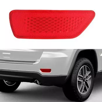 Линзы задних противотуманных фар, накладки на отражатели бампера 57010720AC для Jeep Grand Cherokee 2011-2018 right красный