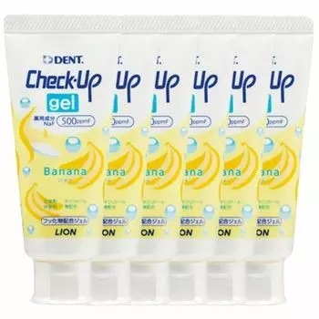 Lion Check Up Gel Banana Квази-лекарство (6 бутылок)