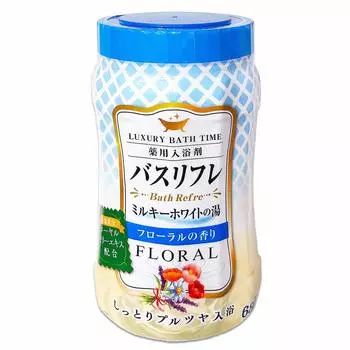 Lion Chemical Medicated Bath Salts Milky White Nigoriyu Floral