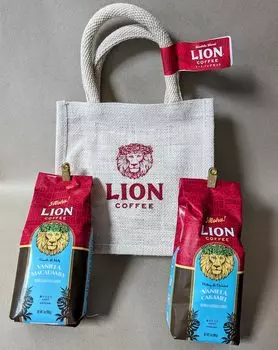 Lion coffee подарочный набор из 2-х предметов