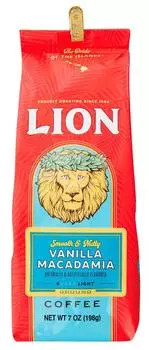 Lion Coffee Ваниль Макадамия 198 г штук (порошок) [Регулярно импортируется] (15 (1 случай))