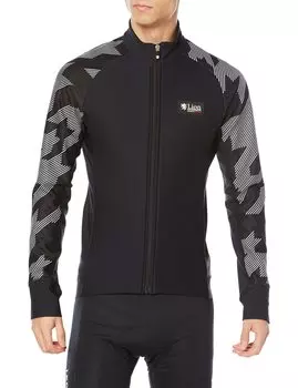 Lion de Capelmuur Competition Jacket EVO4 Oblique Size for Cycling Black, S, Fall/Winter (5°C-15°C)