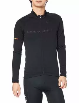 Lion de Capelmuur Polartec Light Warm Power Japan Size XS to Japanese size Jersey, Grid, Black, lils015, (equivalent XS) чёрный