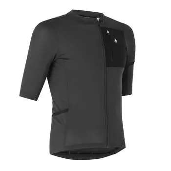Lion de Kapelmuur Crossover 2 Short Sleeve Cycling Size S Jersey, Jersey, Black, чёрный