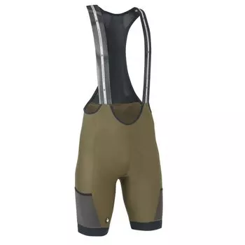 Lion de Kapelmuur Cycling Bib Crossover Gold Pad Shorts, 2, зелёный