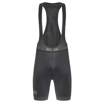 Lion de Kapelmuur Cycling Bib Gray Standard Size L Shorts, Logo, Pad, Black, чёрный