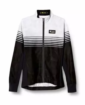 Lion de Kapelmuur Cycling Competition Jacket EVO XL Jacket, Autumn/Winter [5°C-15°C] Speedline, White/Black,