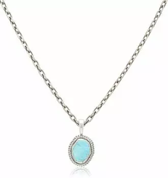 LION HEART BASIC SB бирюзовое ожерелье 01NE0381TQ [Lion Heart]