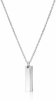 LION HEART Curved Plate Necklace 03NE0125BK [Lion Heart] LH-1