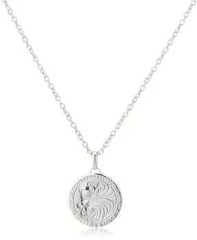 LION HEART Howl Silver Howl Coin Necklace 01NE0521BK [Lion Heart]