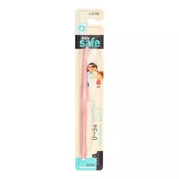 LION Kids Safe Toothbrush – Step 1 Детская зубная щётка с нано-серебряным покрытием №1 (от 0 до 3 лет) KIDS SAFE