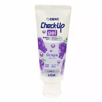 LION Lion Dental Materials Check Up Gel виноград 60 г