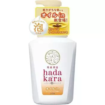 Lion Lion Hadakara Foam Body Soap Oil In Type Body 530ml