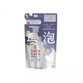 Lion Lion Hadakara Лечебное мыло для тела Сменный блок 440 мл