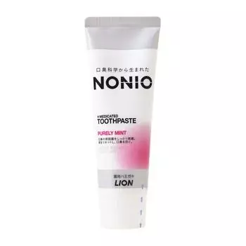 Lion Nonio Medicated Toothpaste Purely Mint освежающая зубная паста, 130 гр