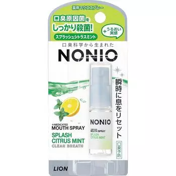 ЛЕВ НОНИО (Нонио) Спрей для полости рта Splash Citrus Halitosis Care 5 мл (Квази-лекарство) Освежители для полости рта/спреи Освежители для полости рта Для использования: - Направьте распылительную часть внутрь