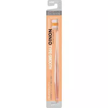 ЛЕВ НОНИО (Нонио) Зубная щетка ТИП-ГЛАДКАЯ 1 зубная щетка, мягкая Зубные щетки для предотвращения неприятного запаха изо рта Тщательно используйте кончики щетинок и чистите зубы легкими движениями.