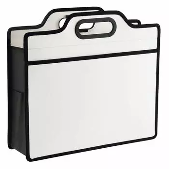 Lion Office Carrying Bag Physical A4 Horizontal White BK-353B