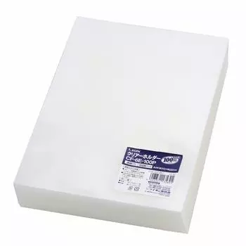 Lion Office Clear Holder Transparent A4 100 Books CF-6E-100P