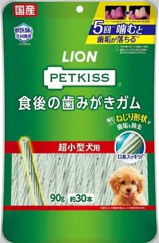 Lion PETKISS лакомства для собак после еды жевательная резинка для чистки зубов для очень маленьких собак LIONPET