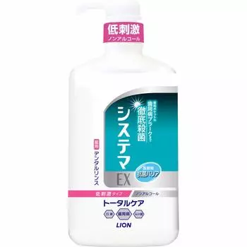 LION Systema EX Dental Rinse 900ML 900ml Non-Alcoholic (x 1)