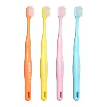 LION systema genki f toothbrushes DENT.EX (4 pieces) оранжевый