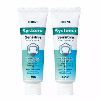 Lion Systema Sensitive 1450ppm 1 флакон x 2 флакона DENT.EX (85g)