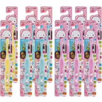 Lion Toothbrush for Years Set of 12 Pieces Children s 6-12 Old, Mame-Sesame