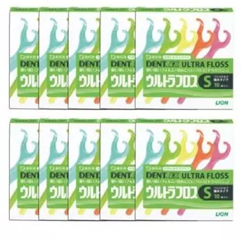 Lion Ultra Floss 10 шт. x 10 шт. S Для узких промежутков между зубами DENT.EX